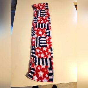 American Flag Circular Scarf